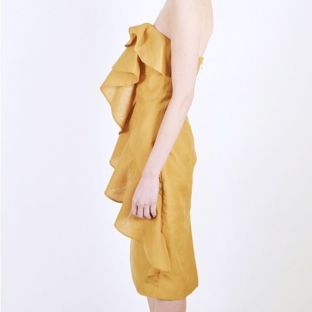 Revolve Keepsake Lost Lovers Strapless Dress Ambe… - image 4